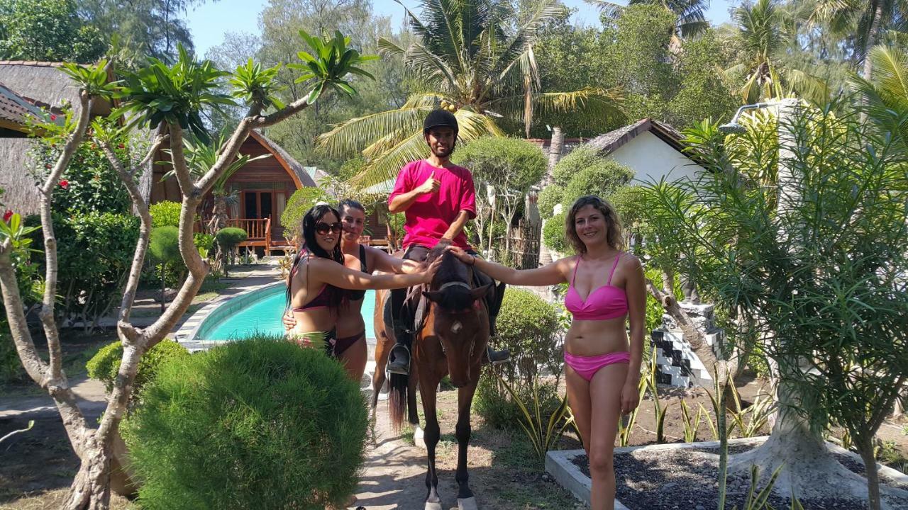 Jepun Bungalows Gili Meno Zewnętrze zdjęcie